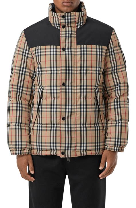 burberry puffer jacket reversible